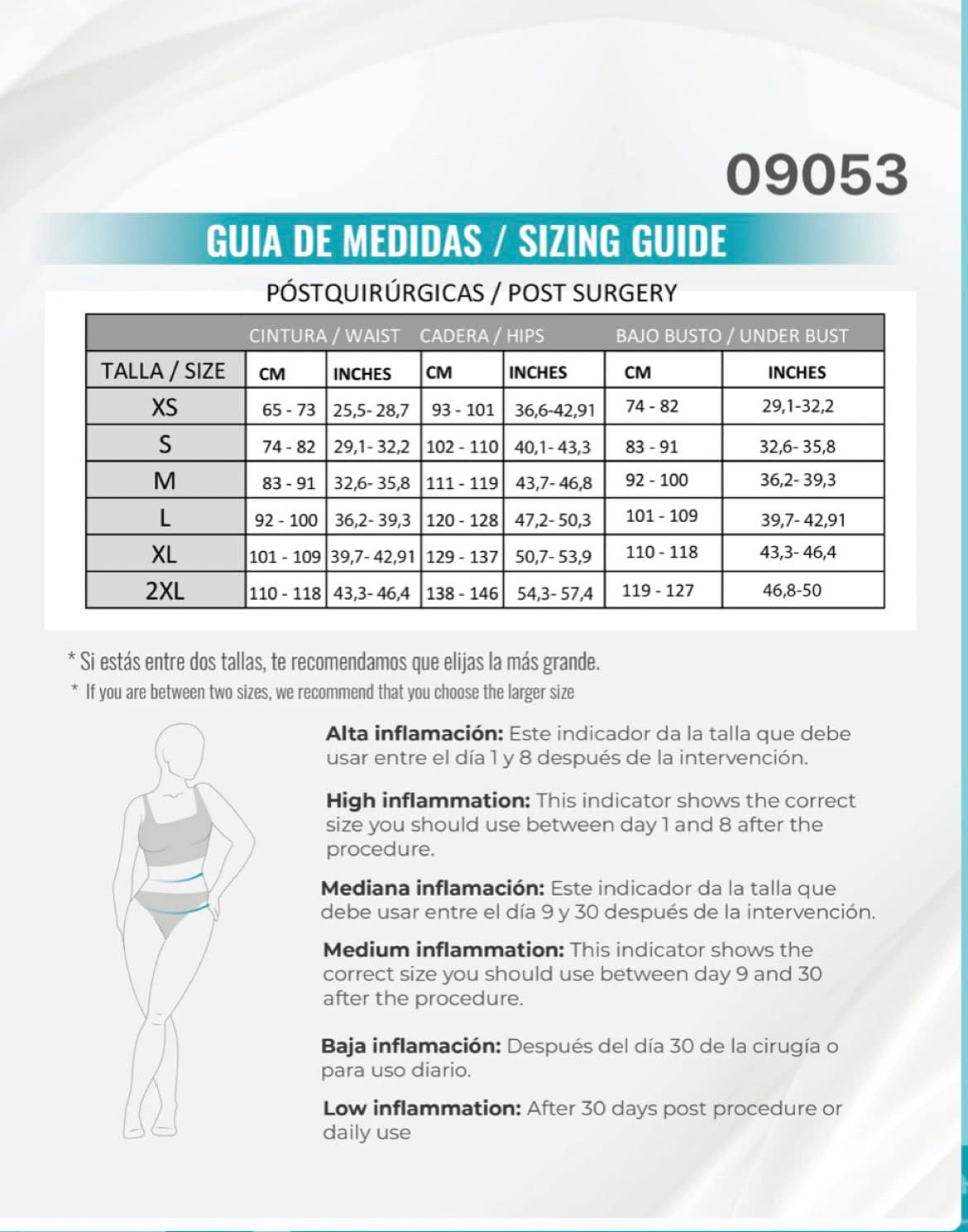 Faja POSTQUIRÚRGICA (Faja LAURA)