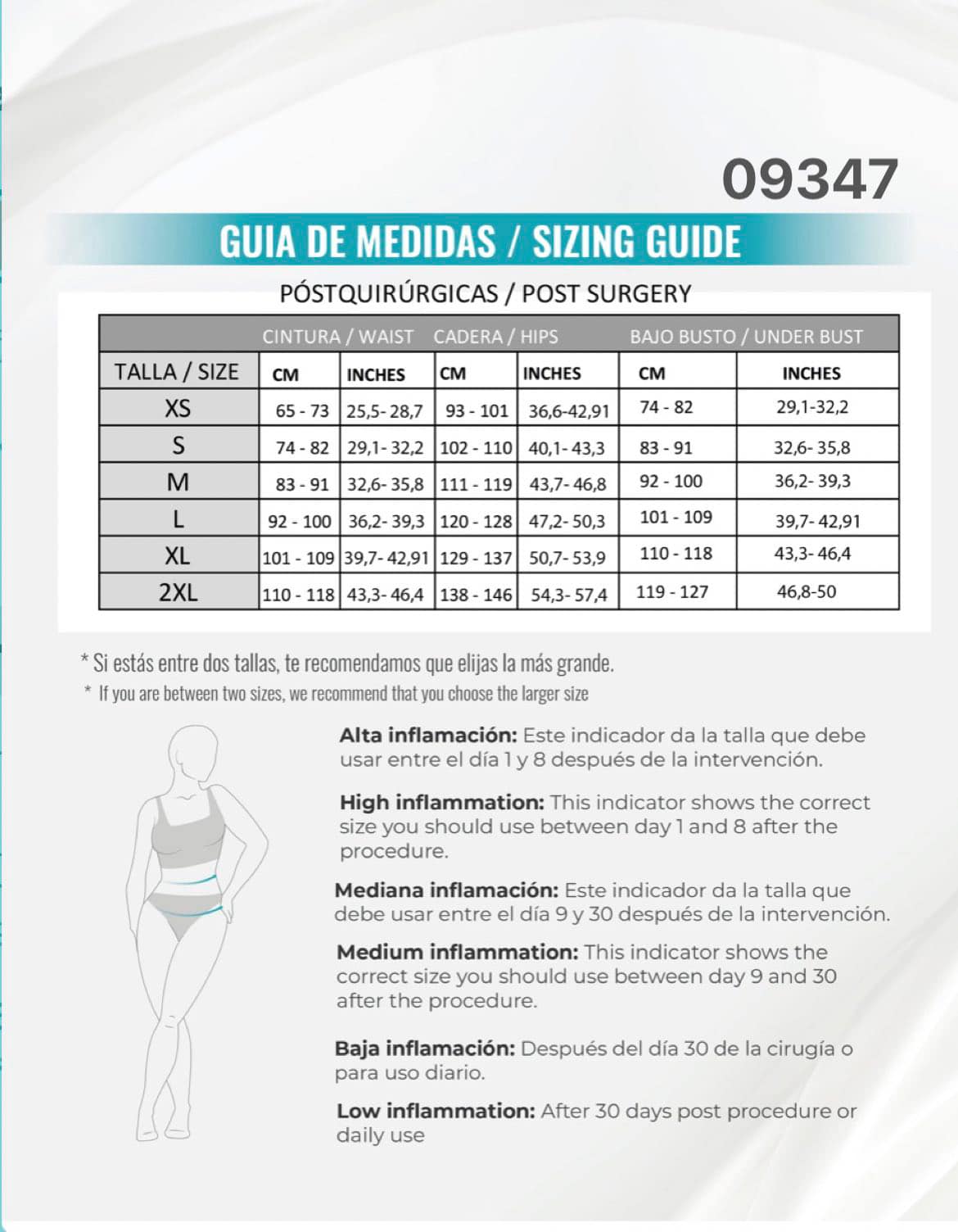 Faja POSTQUIRÚRGICA de Alta COMPRESIÓN 360* ( Faja SAMANTHA)