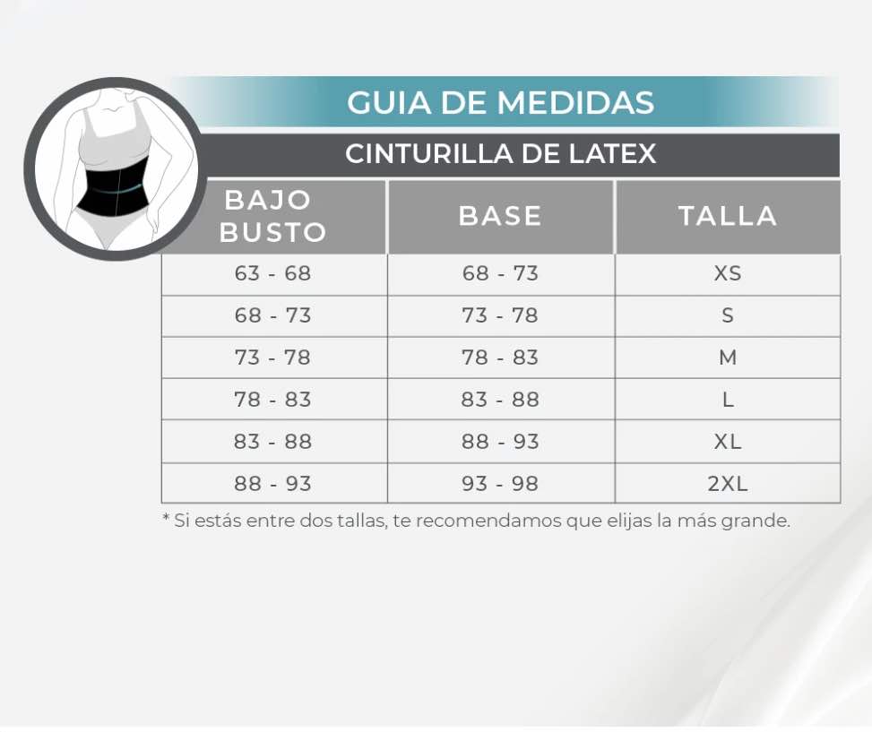 Cinturilla de Látex DEPORTIVA (CINTURILLA EMILY)