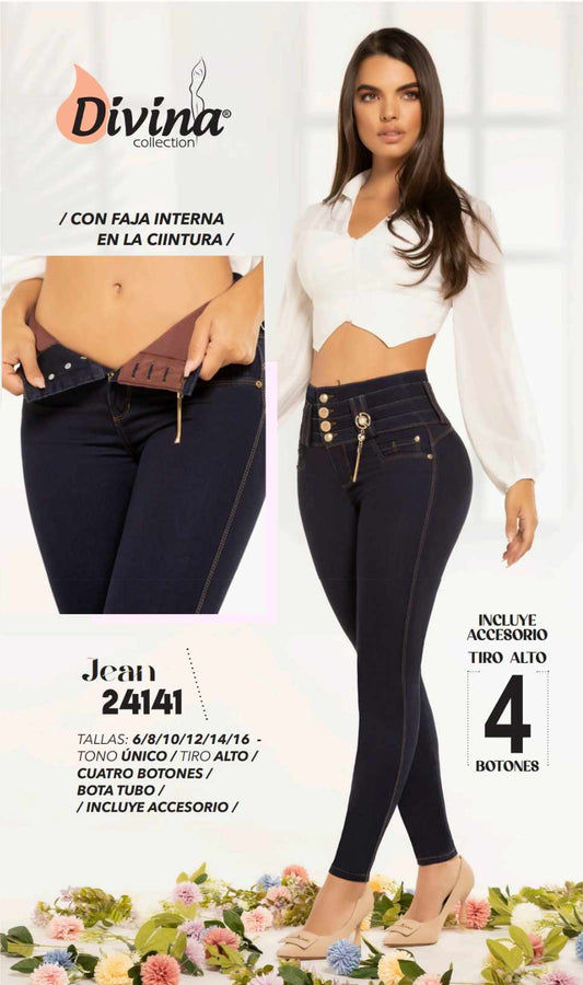 Jeans Con Faja 005