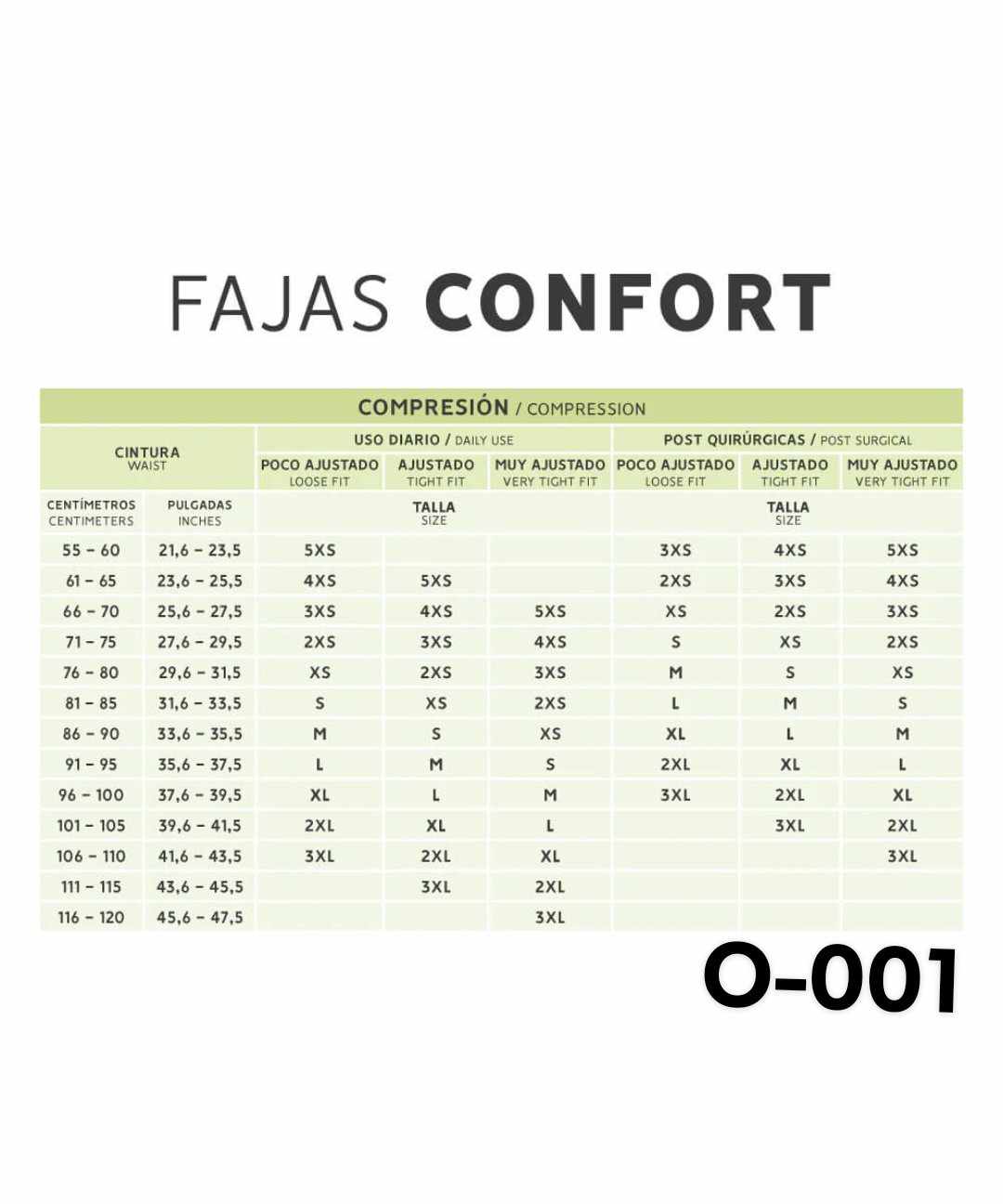 Faja Moldeador ( Faja MARY )