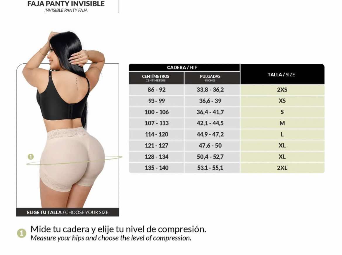 FAJA PANTY INVISIBLE LIDIA