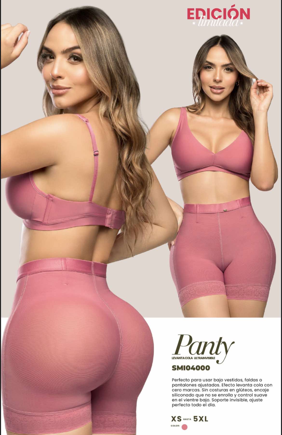 Panty Levanta Cola LA ATRACTIVA REF:SMI04000