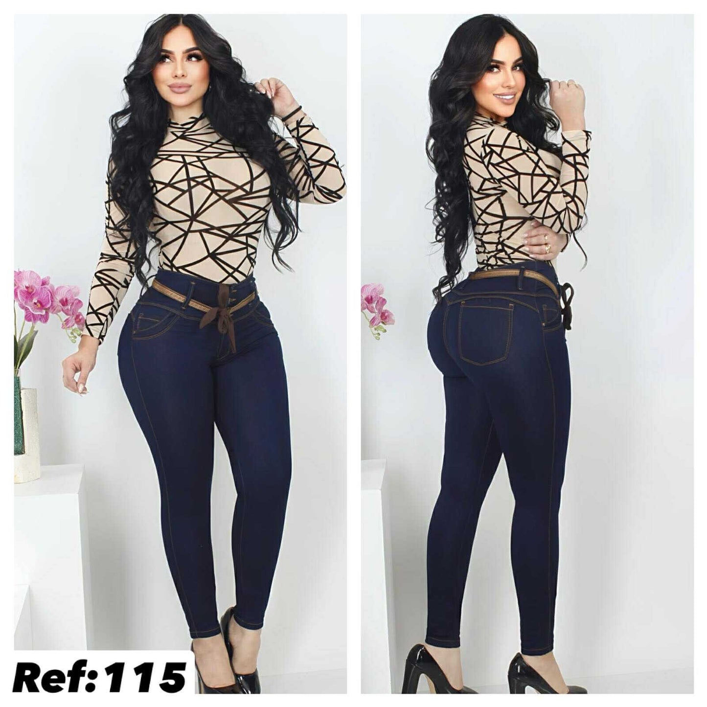 Jeans SKINNY Para Mujer Ref: 115