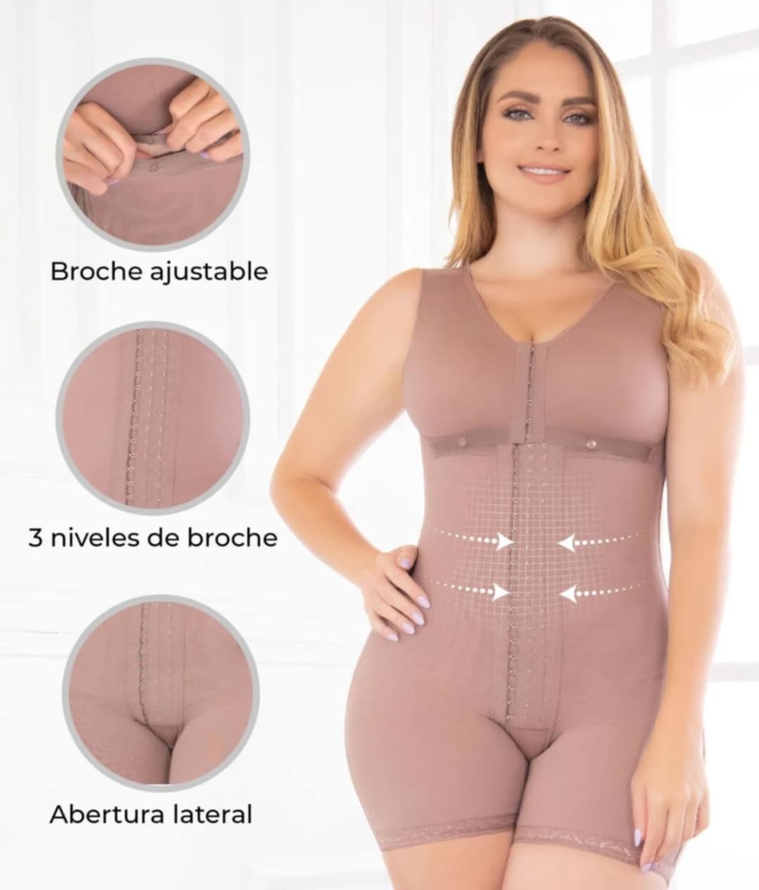 Faja POSTQUIRÚRGICA Media Pierna COCOA (Faja JENNY)