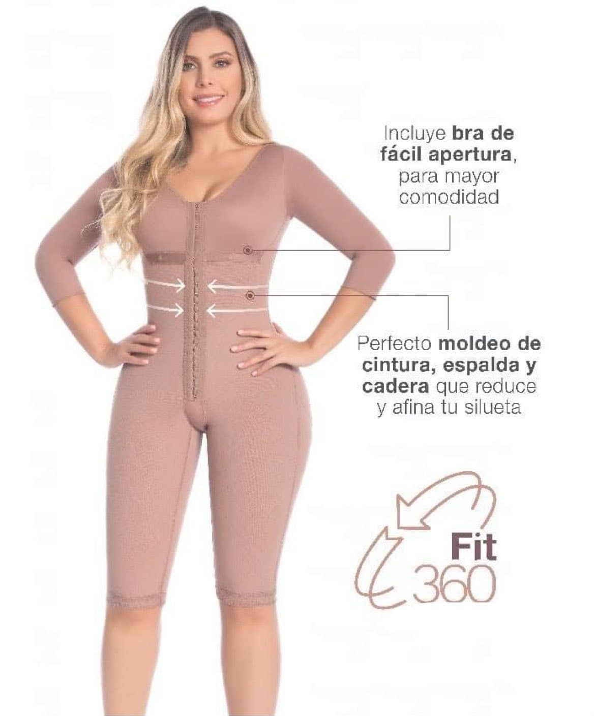 Faja POSTQUIRÚRGICA de Alta COMPRESIÓN 360* ( Faja SAMANTHA)