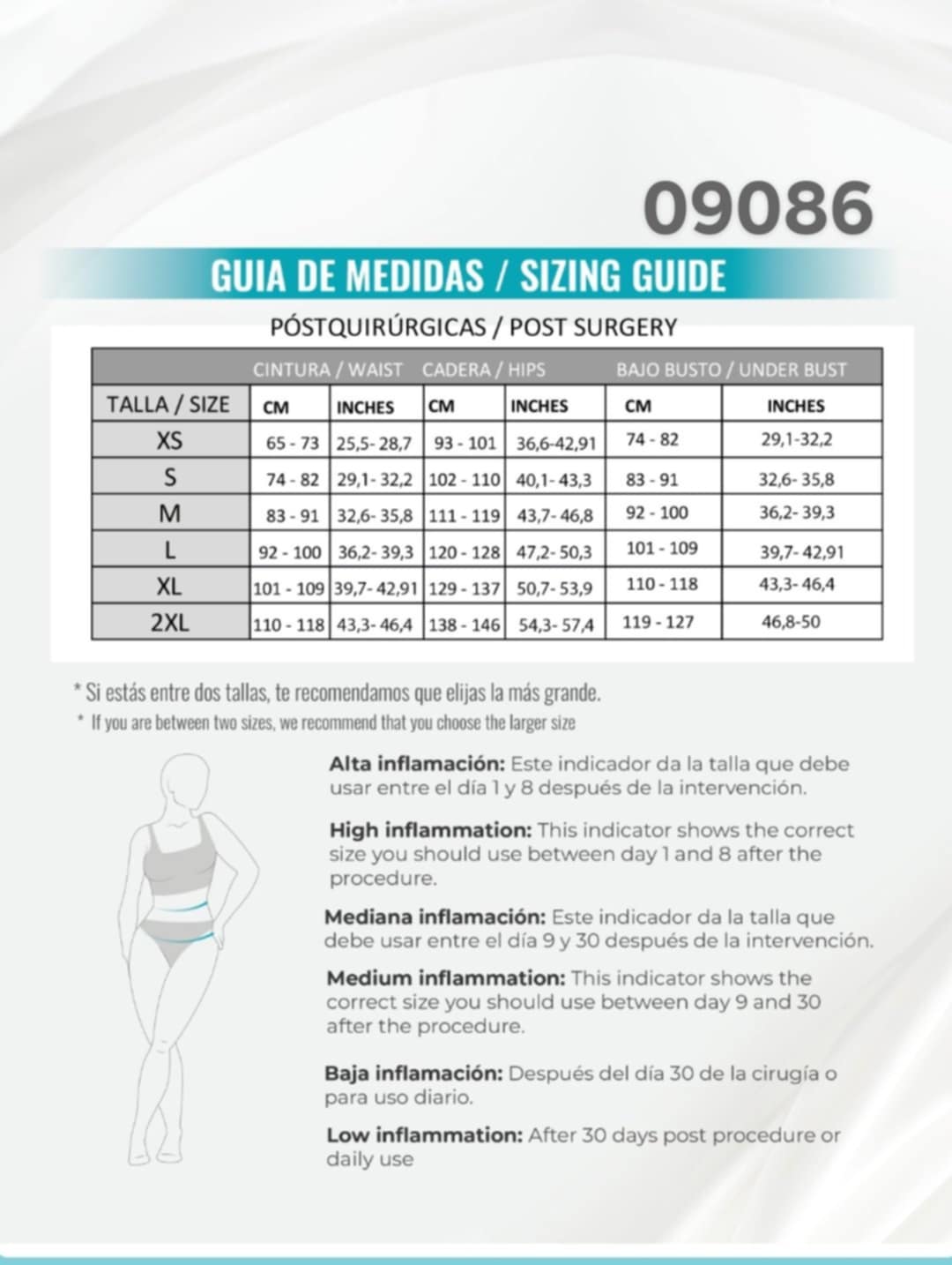 Faja POSTQUIRÚRGICA de Alta COMPRESIÓN ( FAJA ALEXA)
