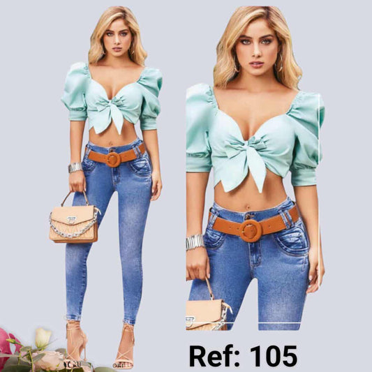 Jeans sin Faja 105
