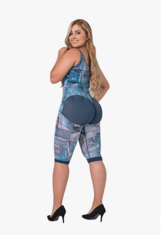Faja Mezclilla Leida