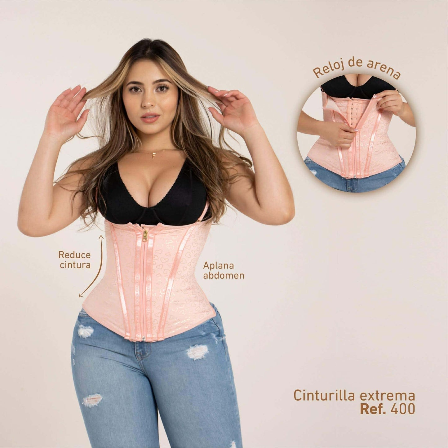 Cinturilla Reloj de Arena BRASIL