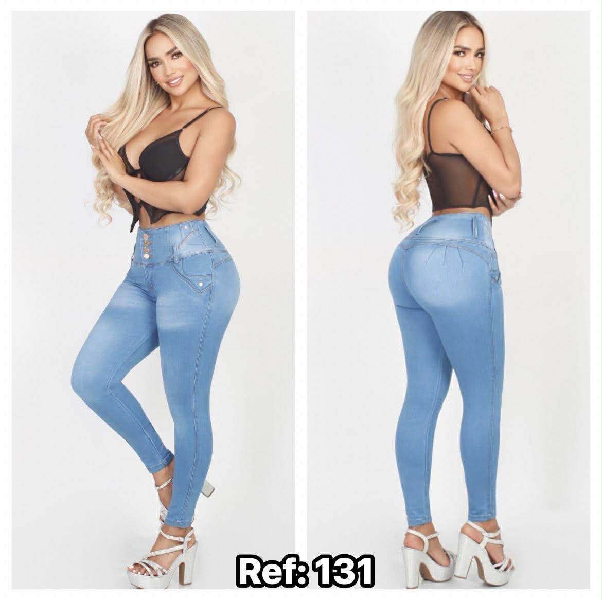 JEANS BOTA TUBO SIN BOLSA #131