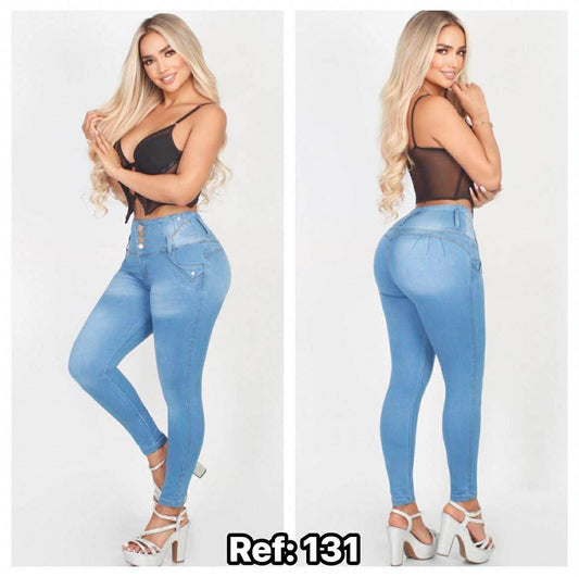 JEANS BOTA TUBO SIN BOLSA #131