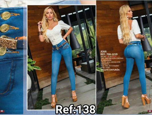 JEANS BOTA TUBO SIN BOLSA #138