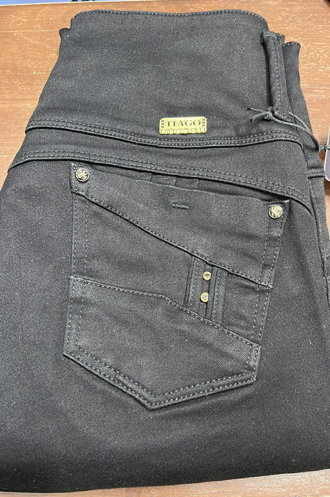 JEANS BOTA TUBO CON BOLSA #078