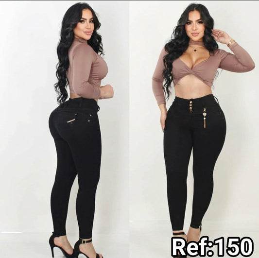 JEANS BOTA TUBO CON BOLSA #150