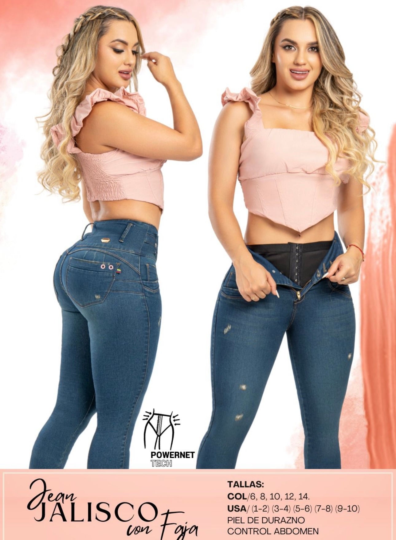 Jeans JALISCO con FAJA  (045)